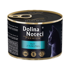 Dolina Noteci Premium влажный корм для котов с филе тунца, 185 гр