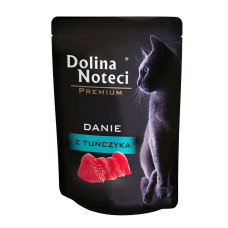 Dolina Noteci Premium Cat Pouch Tuna влажный корм для котов с тунцом, 85 гр
