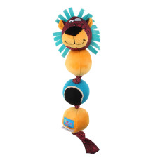 MISOKO&CO игрушка для собак Лев с мячиками, 18.5х6см