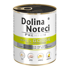 Dolina Noteci Premium Dog Goose and Potatoes влажный корм для собак с мясом гуся, 800 гр