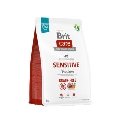 Brit Care Sensitive Venison сухой корм с олениной для собак, 3 кг
