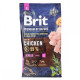 Brit Premium Junior S сухий корм з куркою для цуценят дрібних порід, 8 кг - фото 1