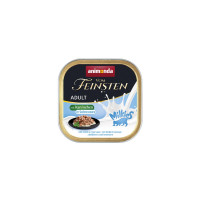 Animonda Vom Feinsten Adult with rabbit in cream sauce вологий корм з кроликом в вершковому соусі для котів 100 г