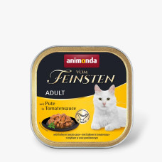 Animonda Vom Feinsten Adult with Turkey in Tomato влажный корм с индейкой и томатами для котов 100 гр