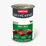 Animonda GranCarno Adult Beef and Game влажный корм с говядиной и дичью для взрослых собак 400 гр