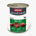 Animonda GranCarno Adult Beef and Game влажный корм с говядиной и дичью для взрослых собак 800 гр