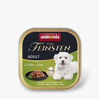 Animonda Vom Feinsten Adult with Turkey and Duck вологий корм з індичкою та качкою для дорослих собак 150 гр