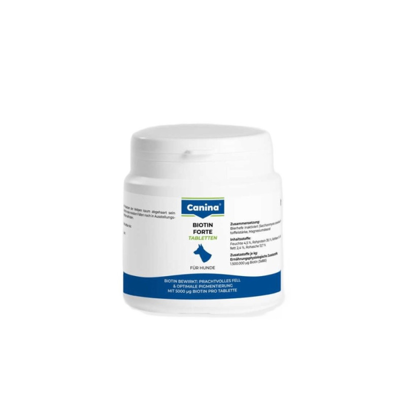 Canina Biotin Forte витамины для красоты и здоровья шерсти собак, 30 табл