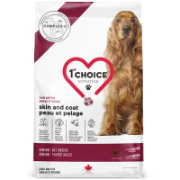 1st Choice Senior Sensitive Skin & Coat All Breeds сухой корм с ягненком и сельдью для пожилых собак с чувствительной кожей, 2 кг