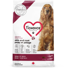1st Choice Senior Sensitive Skin & Coat All Breeds сухой корм с ягненком и сельдью для пожилых собак с чувствительной кожей, 2 кг