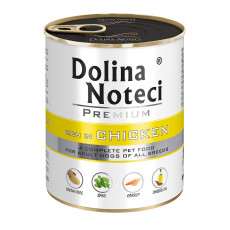 Dolina Noteci Premium Dog Chicken влажный корм для собак с курицей, 800 гр