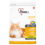 1st Choice Senior Cat сухий корм з куркою для літніх котів, 2.72 кг