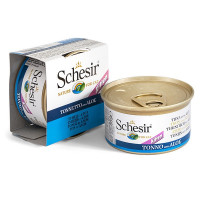 Schesir Kitten Tuna With Aloe влажный корм для котят с тунцом и алоэ, 85 гр