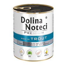 Dolina Noteci Premium Dog Trout влажный корм для собак с форелью, 800 гр