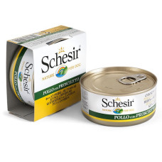 Schesir Chicken With Ham влажный корм для собак с курицей и ветчиной, 150 гр