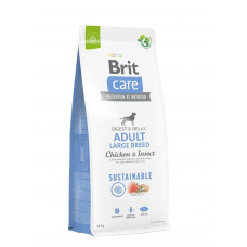 Brit Care Adult Large Breed Chicken and Insect сухий корм з куркою і білком комах для собак великих порід, 12 кг