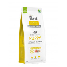 Brit Care Puppy Chicken and Insect сухой корм с курицей и белком насекомых для щенят, 12 кг