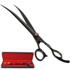 Davis Majutsu Titanium Curved вигнуті ножиці для стрижки собак, 25.4 см