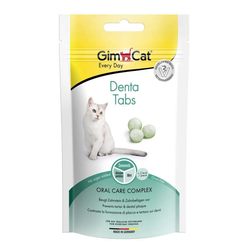 GimCat Every Day Dental вітаміни для очищення зубів у кішок, 40 гр