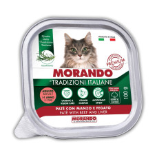 Morando Tradizioni влажный корм для котов с говядиной, 100 гр