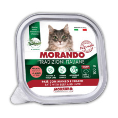 Morando Tradizioni вологий корм для котів з яловичиною, 100 гр