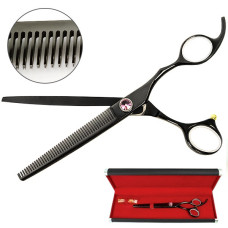 Davis Majutsu Titanium Thinning ножиці філірувальні для стрижки собак, 17.8 см