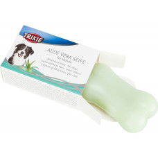 Trixie Aloe Vera Soap for Dogs мыло для собак с алоэ вера для чувствительной кожи, 100 гр