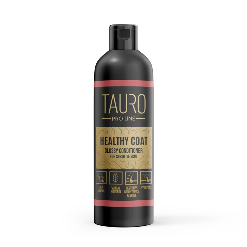 Tauro Pro Line Healthy Coat Glossy Conditioner кондиціонер для розгладження і зволоження шерсті собак і котів, 250 мл