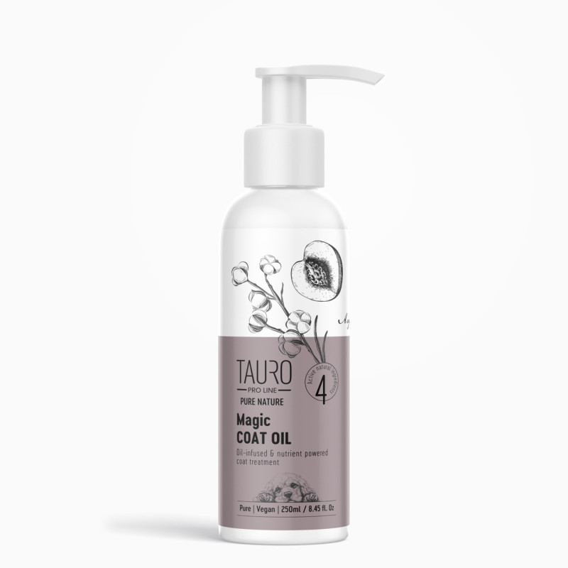 Tauro Pro Line Pure Nature Magic Coat Oil масло для ухода за шерстью собак и кошек, 250 мл