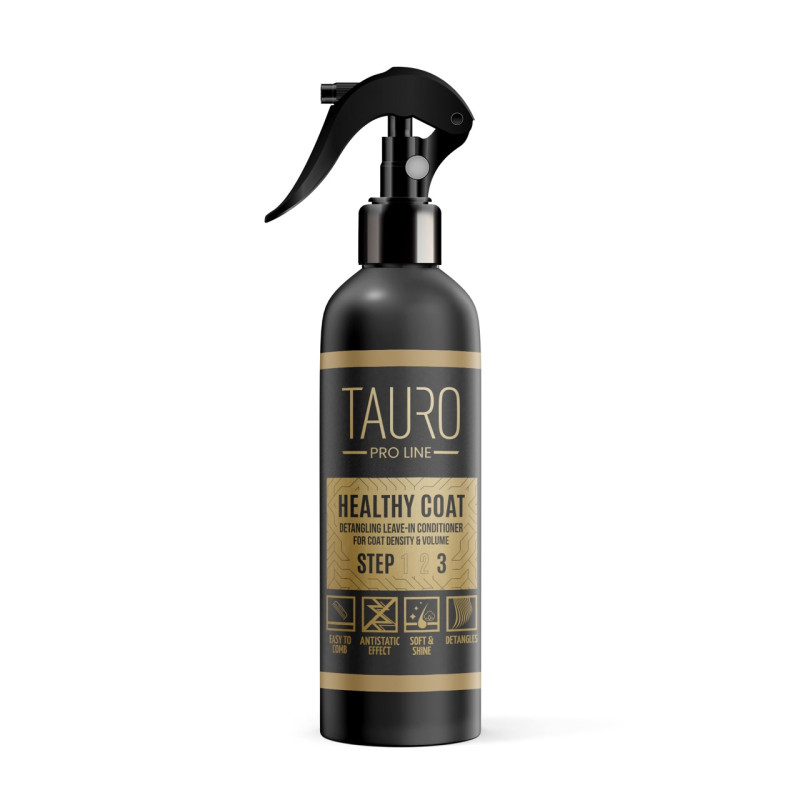 Tauro Pro Line Healthy Coat Datangling Leave-In кондиціонер для полегшення розчісування шерсті котів і собак, 250 мл