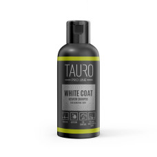 Tauro Pro Line White Coat Keratin Shampoo шампунь для собак и кошек с белой шерстью, 50 мл