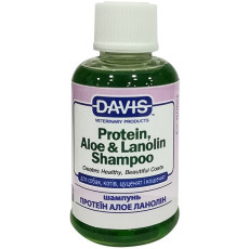 Davis Protein & Aloe & Lanolin шампунь с ланолином для питания шерсти собак и кошек, 50 мл