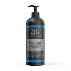 Tauro Pro Line White Coat Daily Care Shampoo шампунь для собак и кошек с белой шерстью, 1 л