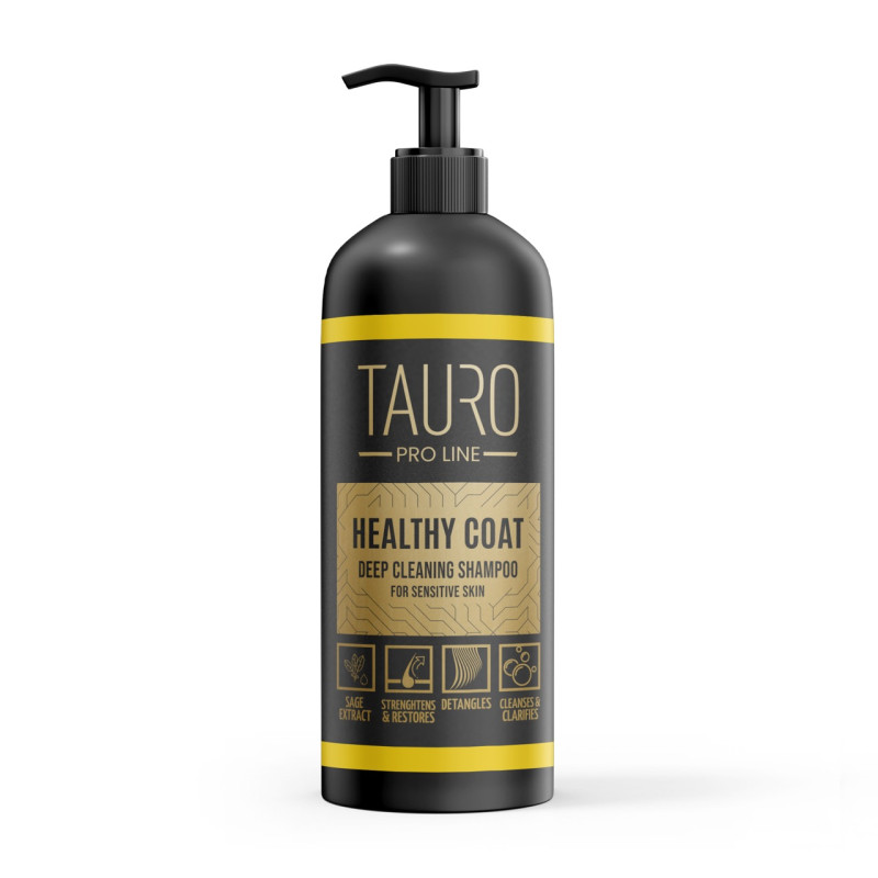 Tauro Pro Line Healthy Coat Deep Cleaning Shampoo очищающий шампунь для собак и кошек, 1 л