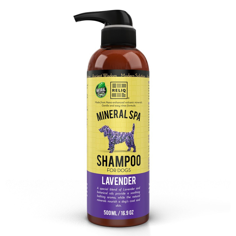Reliq Mineral Spa Lavender шампунь з лавандою для котів та собак, 500 мл