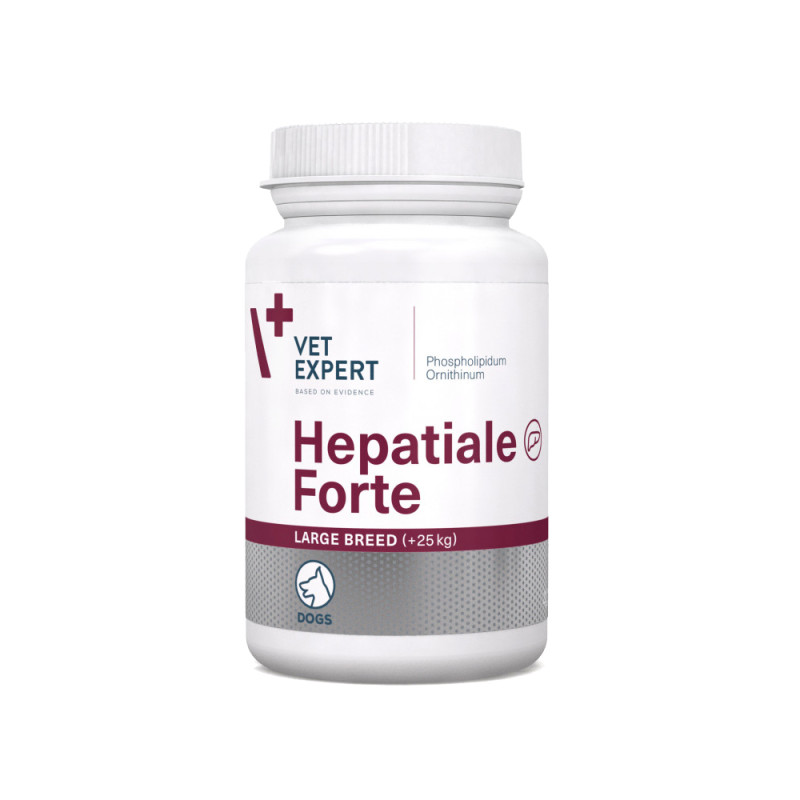 VetExpert Hepatiale Forte Large Breed вітаміни для здоров'я печінки у собак великих порід 40 табл
