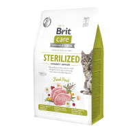 Brit Care Cat Adult GF Sterilized Immunity Support сухий корм для зміцнення імунітету у стерилізованих котів, 400 гр