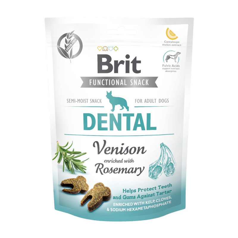 Brit Care Dog Snack Dental ласощі для собак для здоров'я зубів, 150 гр