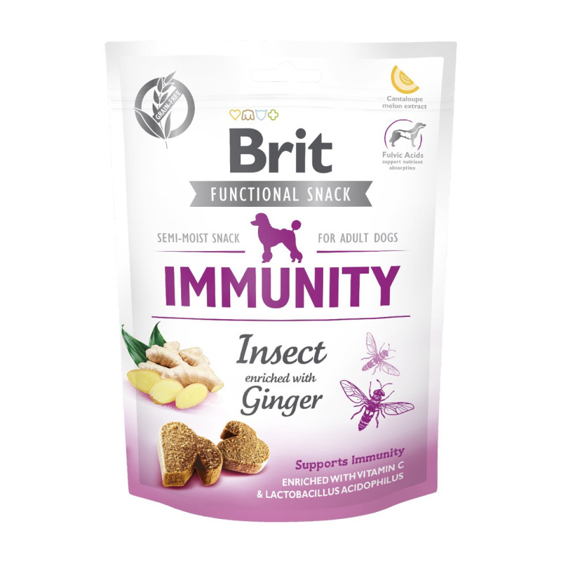 Brit Care Dog Snack Immunity лакомство для собак для укрепления иммунитета, 150 гр