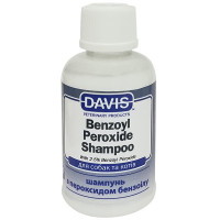 Davis Benzoyl Peroxide Shampoo шампунь для лечения дерматитов, демодекоза, акне у собак и кошек, 50 мл