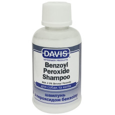 Davis Benzoyl Peroxide Shampoo шампунь для лікування дерматитів, демодекозу, акне у собак і котів, 50 мл