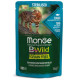 Monge BWild GF Sterilised Tunna влажный корм с тунцом для стерилизованных котов, 85 гр