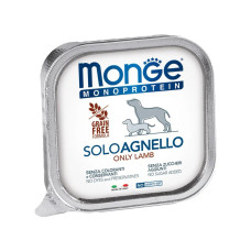 Monge Monoprotein Dog Solo Agnello вологий корм з ягнятком для собак, 150 гр