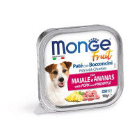 Monge Dog Fruit Maiale влажный корм со свининой для собак, 100 гр