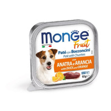 Monge Dog Fruit Anatra вологий корм з качкою для собак, 100 гр