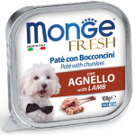 Monge Dog Fresh Agnello влажный корм с ягнятиной для взрослых собак 100 гр