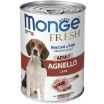 Monge Dog Fresh Agnello влажный корм с ягнятиной для взрослых собак 400 гр