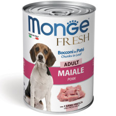 Monge Dog Fresh Maiale влажный корм со свининой для взрослых собак 400 гр