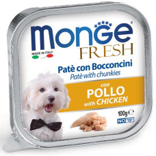 Monge Dog Fresh Pollo вологий корм з куркою для дорослих собак 100 гр