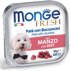 Monge Dog Fresh Manzo вологий корм з яловичиною для дорослих собак 100 гр